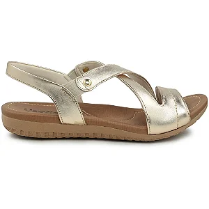 USAFLEX R1804086 SANDALIA PRATA VELHA
