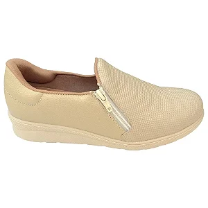 USAFLEX MM1801004 TENIS EM COURO VANILLA