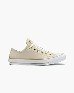 CONVERSE CT04500006 TENIS CHUCK TAYLOR NUDE BEGE CLARO/CAQUI FOSCO BRANCO