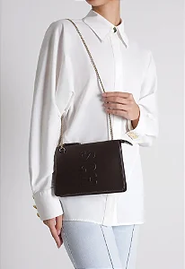 SCHUTZ S500150391 BOLSA TIRACOLO CAFE