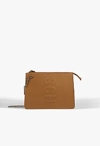 SCHUTZ S500150391 BOLSA TIRACOLO CANELA