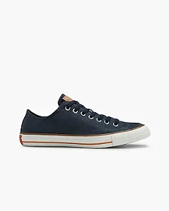 CONVERSE CT30040002 TENIS CHUCK TAYLOR AZUL MEIA NOITE/ARGILA CLARA/AMENDOA
