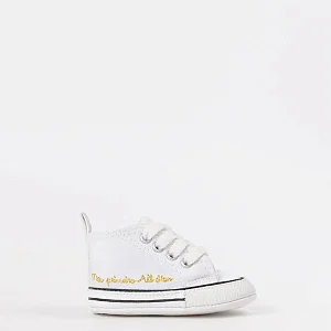 CONVERSE CK04400003 TENIS CHUCK TAYLOR ALL STAR MY FIRST BRANCO/PRETO