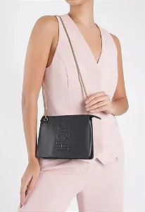SCHUTZ S500150391 BOLSA TIRACOLO PRETO