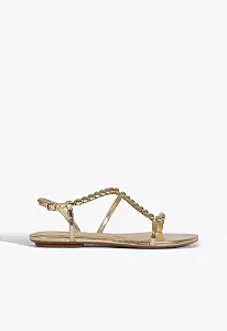SCHUTZ S010930385 SANDALIA PLATINO