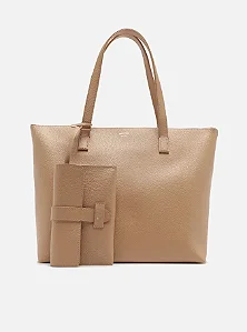 AREZZO A500230452 BOLSA SHOPPING NUDE MERCATO GRANDE