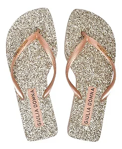 GIULIA DOMNA 408.12/212 CHINELO DOURADO