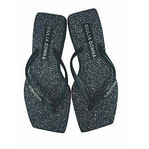 GIULIA DOMNA 418.07/222 CHINELO PRETO