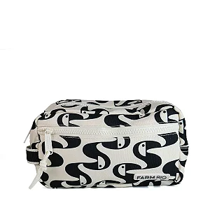 FARM 78331896 NECESSAIRE AMO COPATUCANO PRETO/BRANCO
