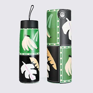 FARM 78326074 GARRAFA QUE SEDE LENÇO BRASIL 750 ML PRETO/VERDE