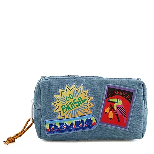 FARM 78327622 MAXI NECESSAIRE ORA BOLAS PATCH RIO JEANS
