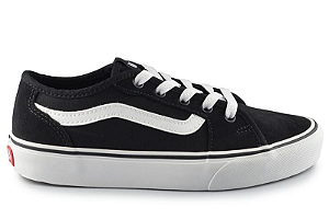 VANS VN0A45NMIJUCASA TENIS LEATHER BLACK/WHITE