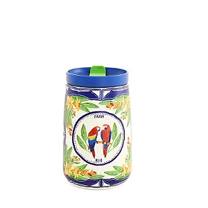 FARM 78327153 COPO FARM QUE SEDE 450ML DESTINO TROPICAL MULTICOLORIDO