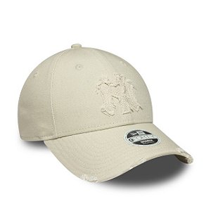 NEW ERA 60758951 BONÉ WMNS DISTRESSED 9FORTY NEYYAN STN BEGE