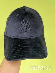 NEW ERA 60758956 BONÉ WMNS VELOUR 9FORTY NEYYAN BLKBLK PRETO U