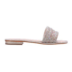 LUZ DA LUA 80150010 CHINELO CRISTAL/OURO