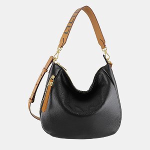 LUZ DA LUA 10006145 BOLSA HOBO PRETO