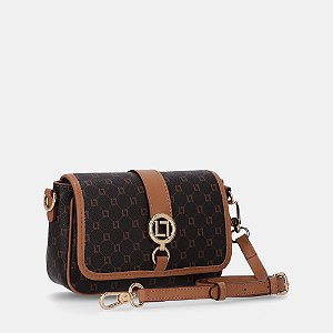 LUZ DA LUA 2000760 BOLSA SATCHEL MONOGRAMA/AMENDOA