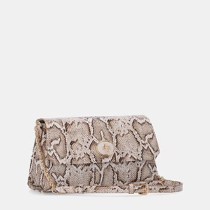 LUZ DA LUA 2000749 BOLSA SATCHEL SNAKE/SAARA PANNA
