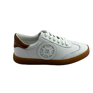 LUZ DA LUA 60710008 TENIS BIANCO/AMBAR