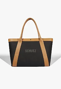 SCHUTZ S500102015 BOLSA BLACK/CARAMELO