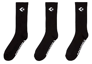 CONVERSE ACC03SP2435 MEIAS MEDIUM BLACK 34/38