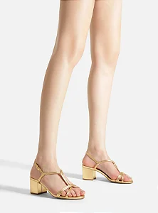 AREZZO A100551272 SANDÁLIA OURO