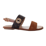 LUZ DA LUA 52210061 SANDALIA CAMURCA/MONOGRAMA LL/ATACAMA AMBAR/MOCCA