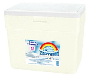 Caixa Termica Isopor 18l