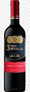 Vinho 3 Medallas Cabernet Sauvignon 750ml
