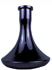 Jarro Moon Aladim Preto Metalico 26cm