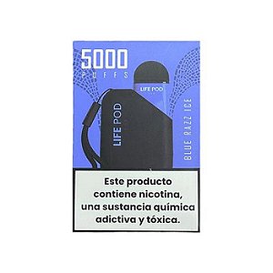 Life Pod Eco 5000 Blue Razz Ice