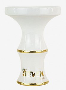 Rosh Seven Bowl Small Branco C/ Dourado