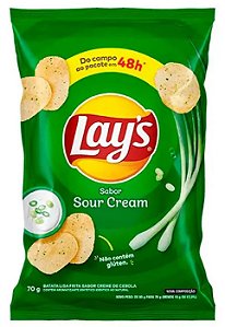 Lays Sour Cream 70g