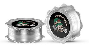 Dichavador Acrilico Cremaria 3partes Cinza