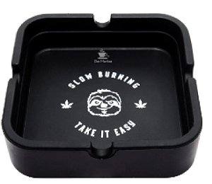Cinzeiro Silicone Slow Burning Preto