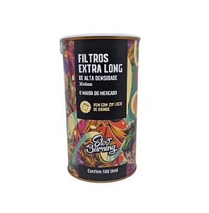 Filtro Slow Burning Lata Extra Long 30x6mm 500und