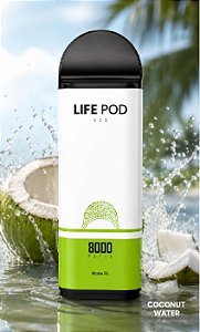 Refil Life Pod 8000 Puffs Coconut Water