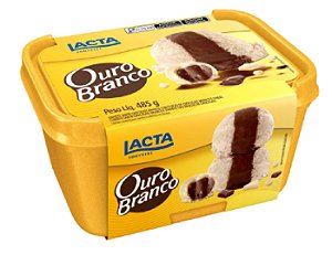 Sorvete Lacta Ouro Branco 485G
