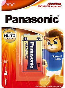 Bateria Panasonic Alcalina 9v