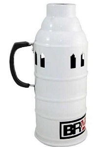 Abafador Brasuka Pequeno Branco