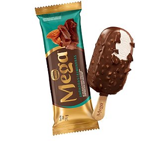 Picole Mega Amendoas 74G