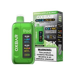 Oxbar 35000 Puffs Green Apple Burst