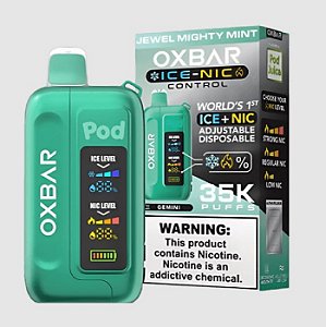 Oxbar 35000 Puffs Jewel Mighty Mint
