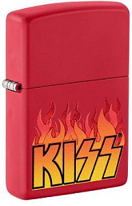 Isqueiro Zippo Kiss Flaming
