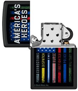 Isqueiro Zippo American Heroes