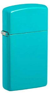 Isqueiro Zippo Slim Flat Turquoise