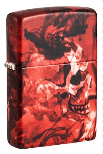 Isqueiro Zippo Spooky Skulls