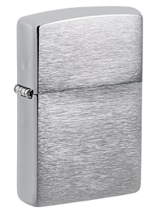 Isqueiro Zippo Reg Brush Fin Chrome