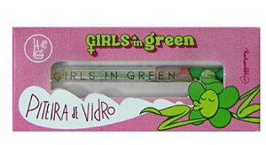 Piteira de Vidro Hippie Bong Girls In Green Haila Martins 5mm